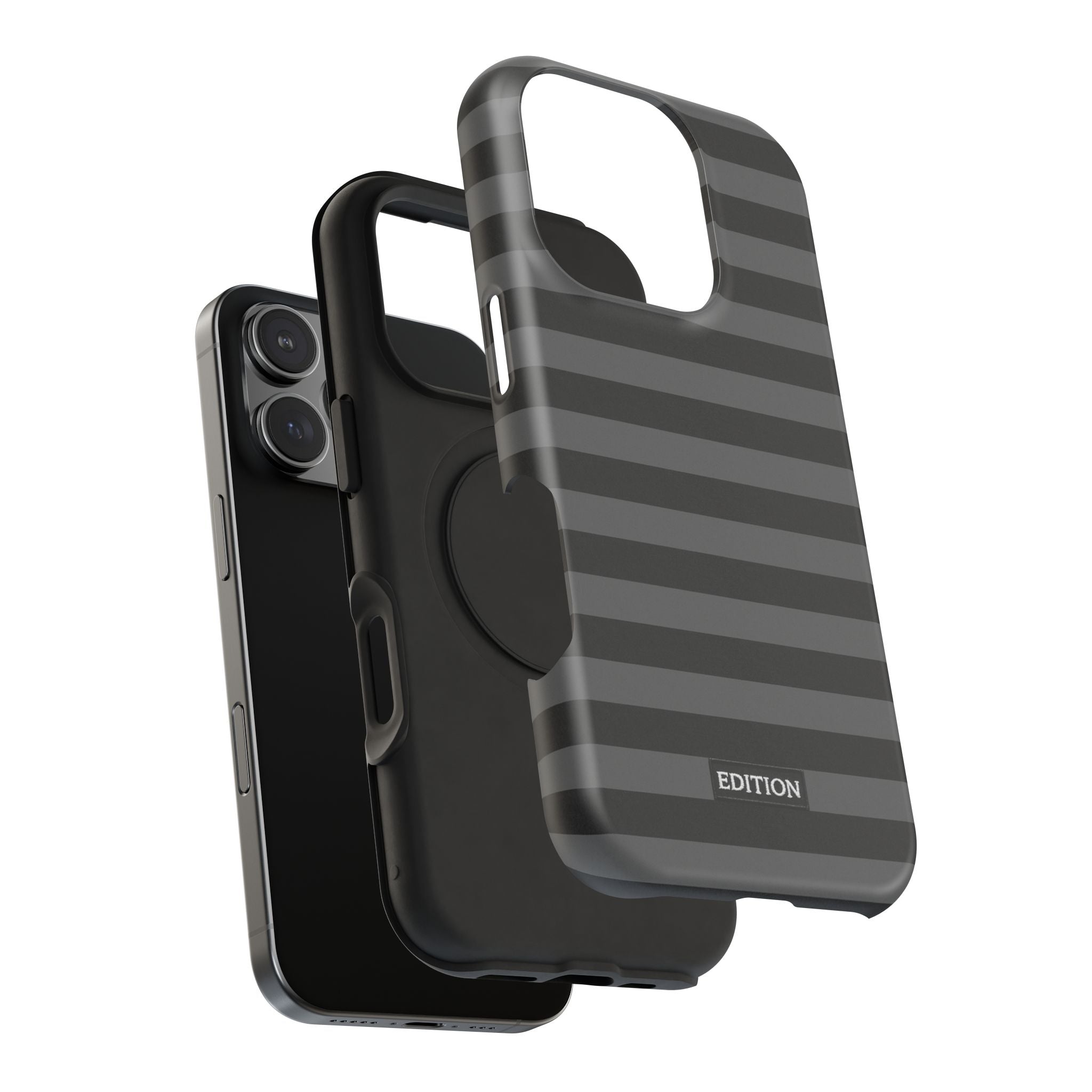 Grey Stripe Case