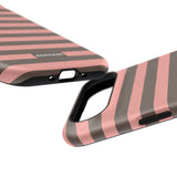 Peach Stripe Case