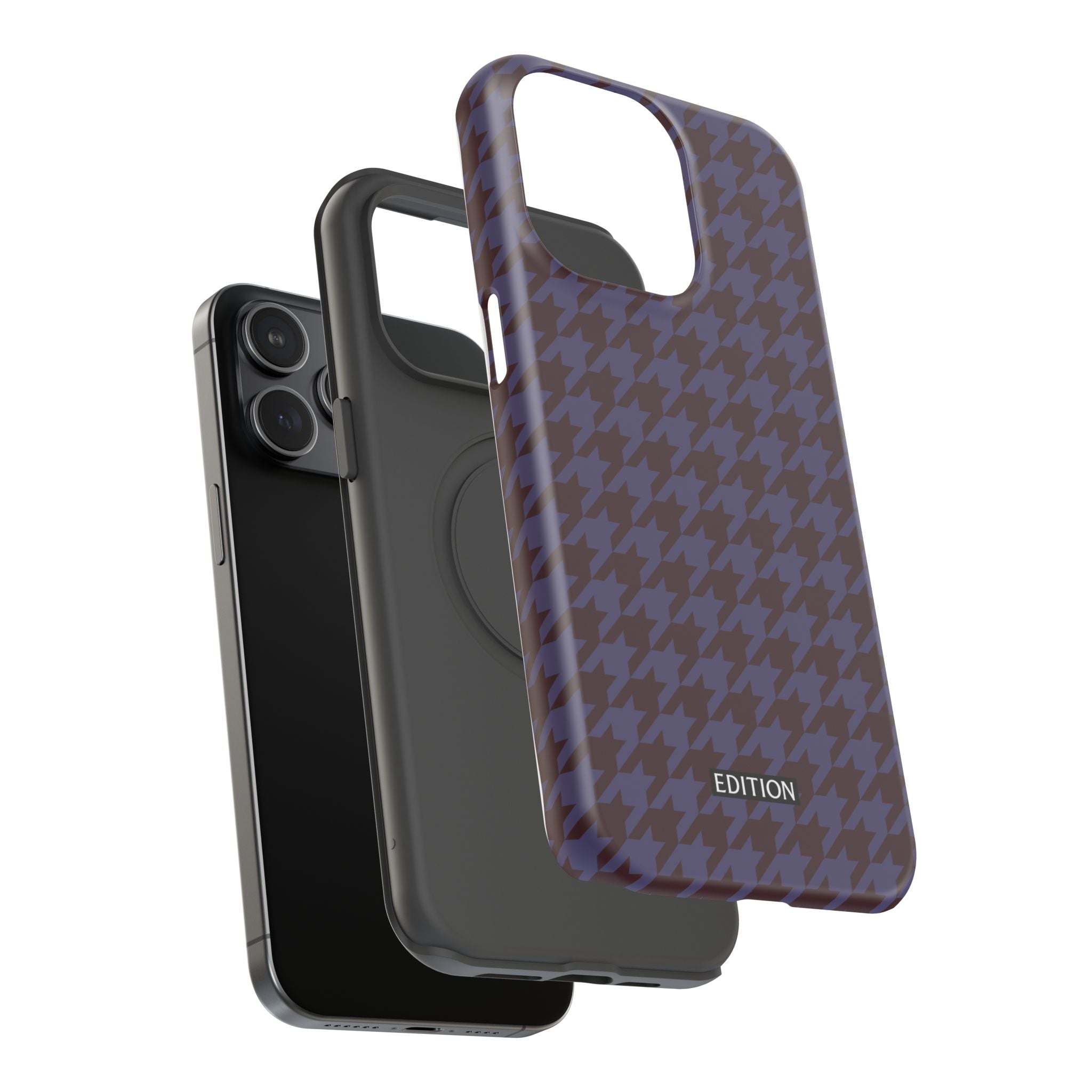 Grape Soda Houndstooth Case