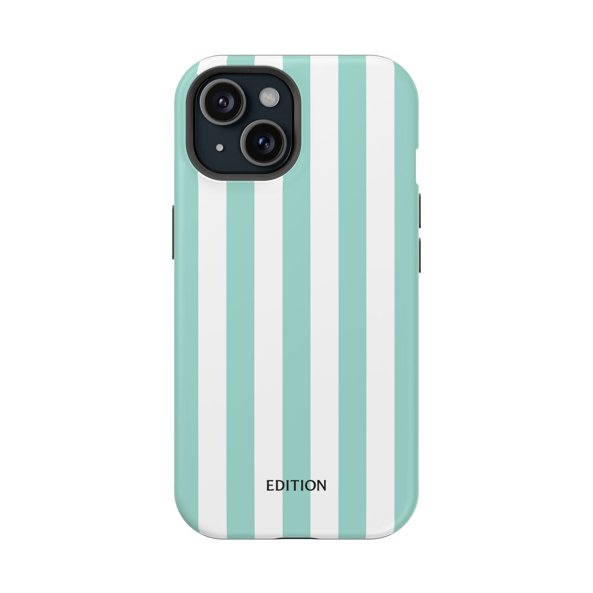 Teal Beach Stripe Case