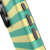 Teal Stripe Case