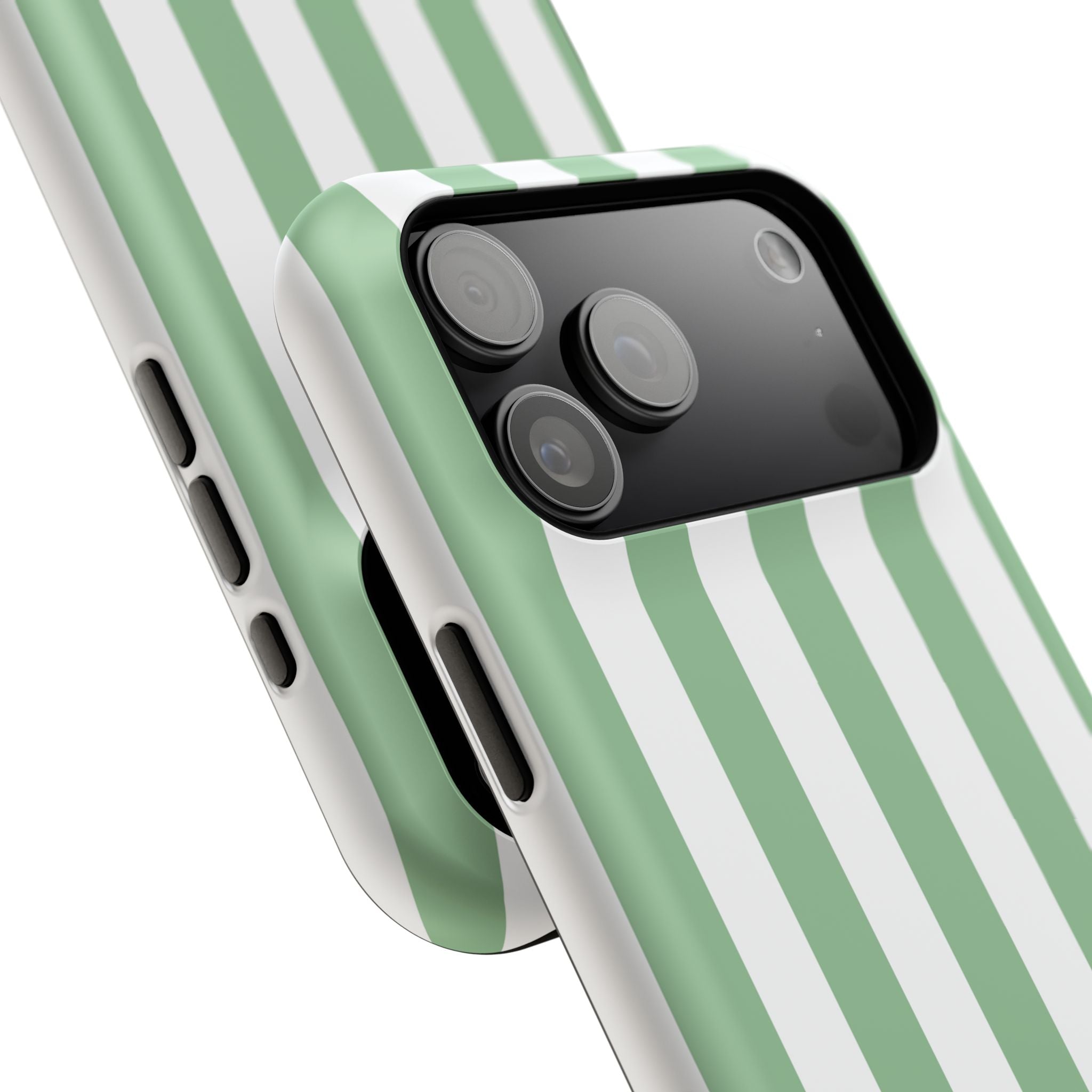Green Beach Stripe Case