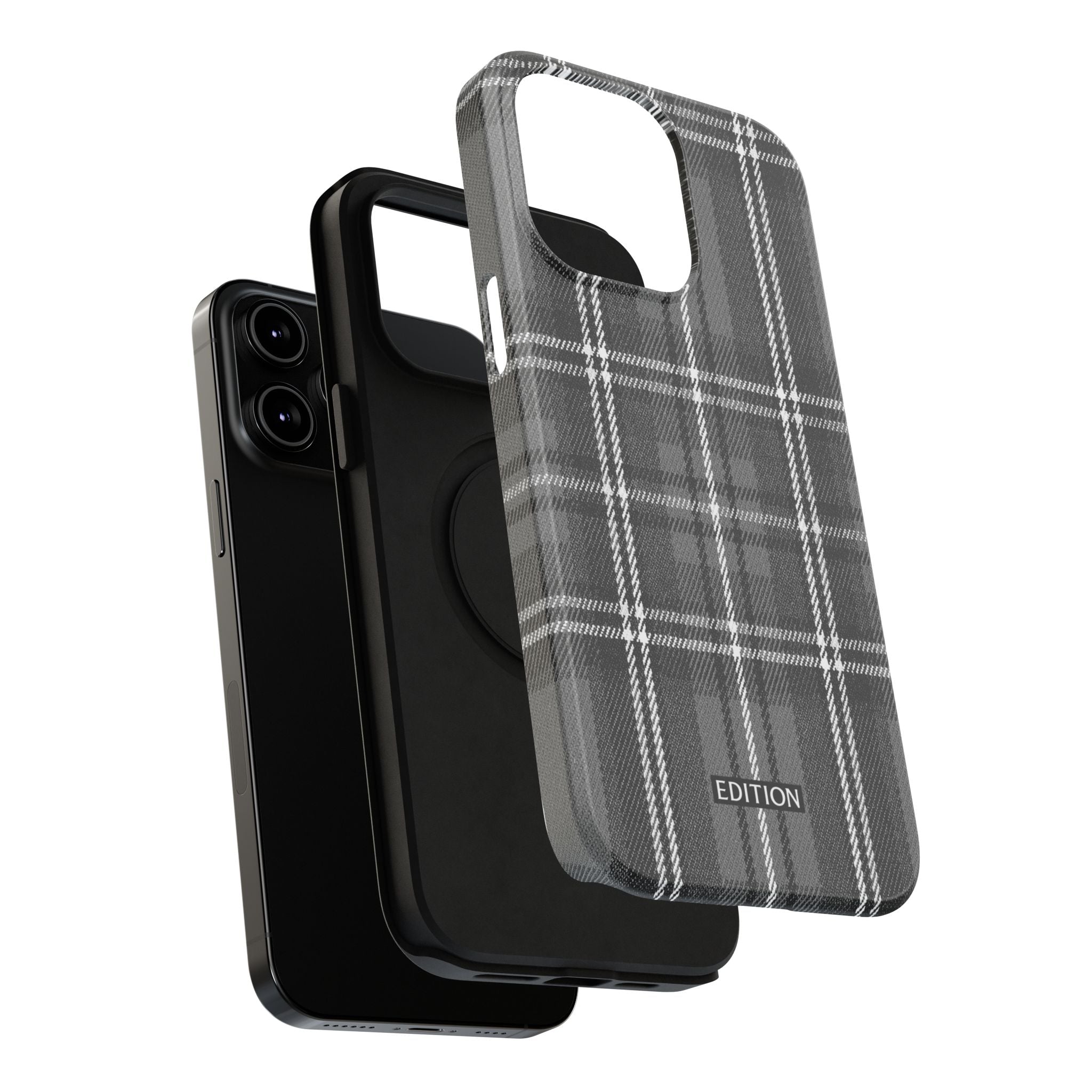 Grey Plaid Case