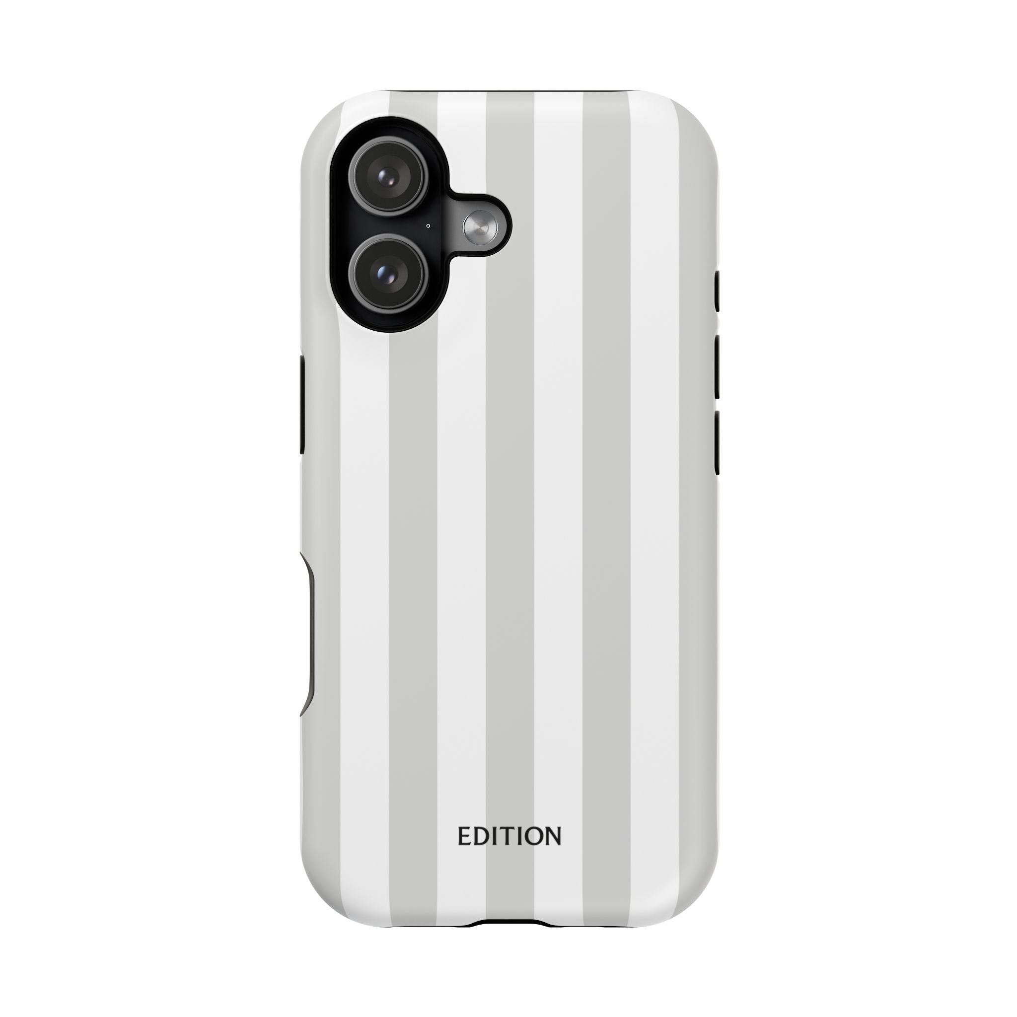 Grey Beach Stripe Case
