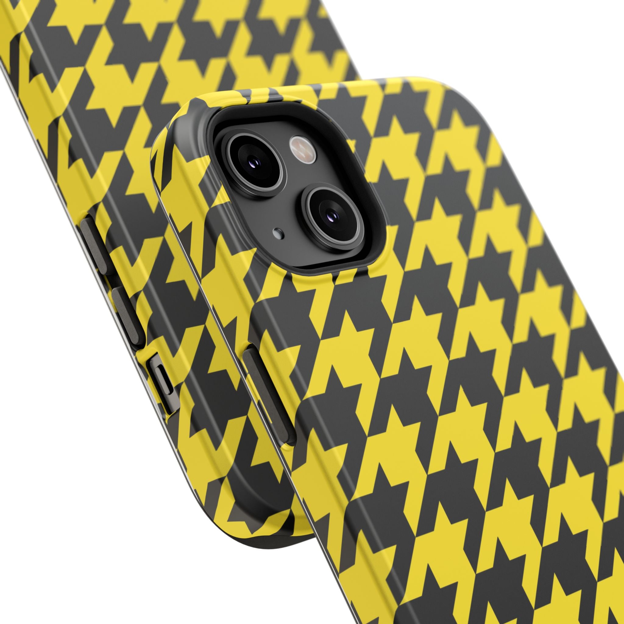 Yellow Houndstooth Case