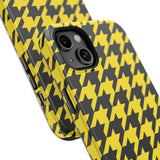 Yellow Houndstooth Case