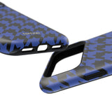 Blue Houndstooth Case