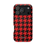 Red Houndstooth Case