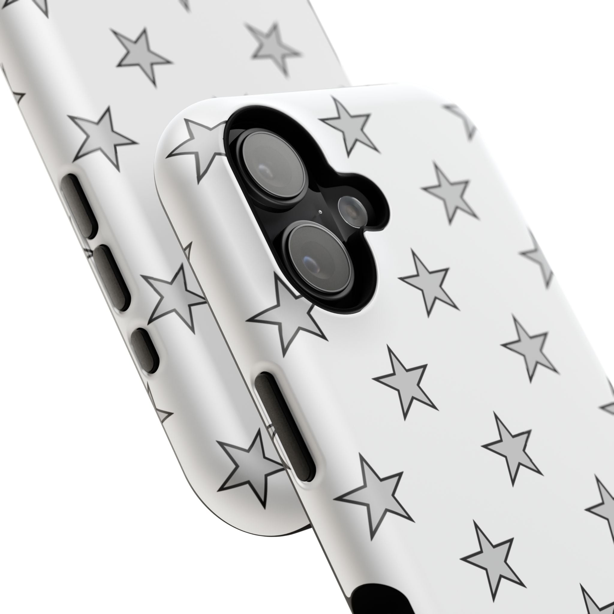 Grey and White Star Case