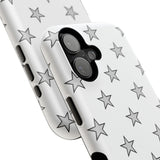 Grey and White Star Case