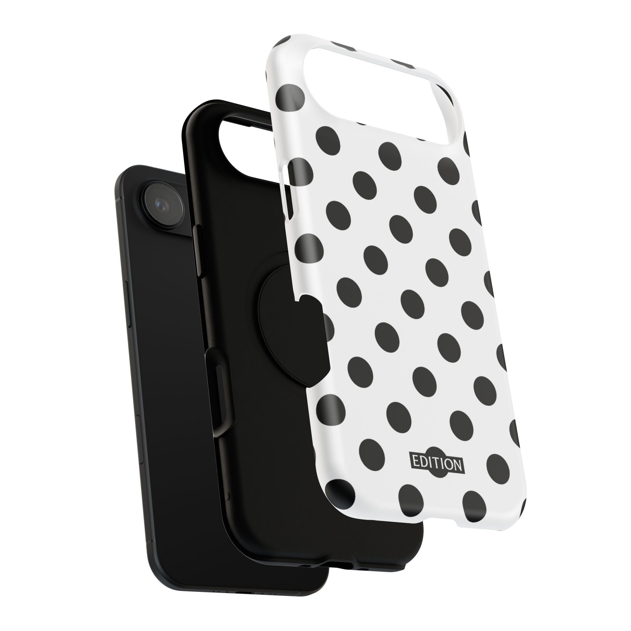 Black and White Polka Dot Case