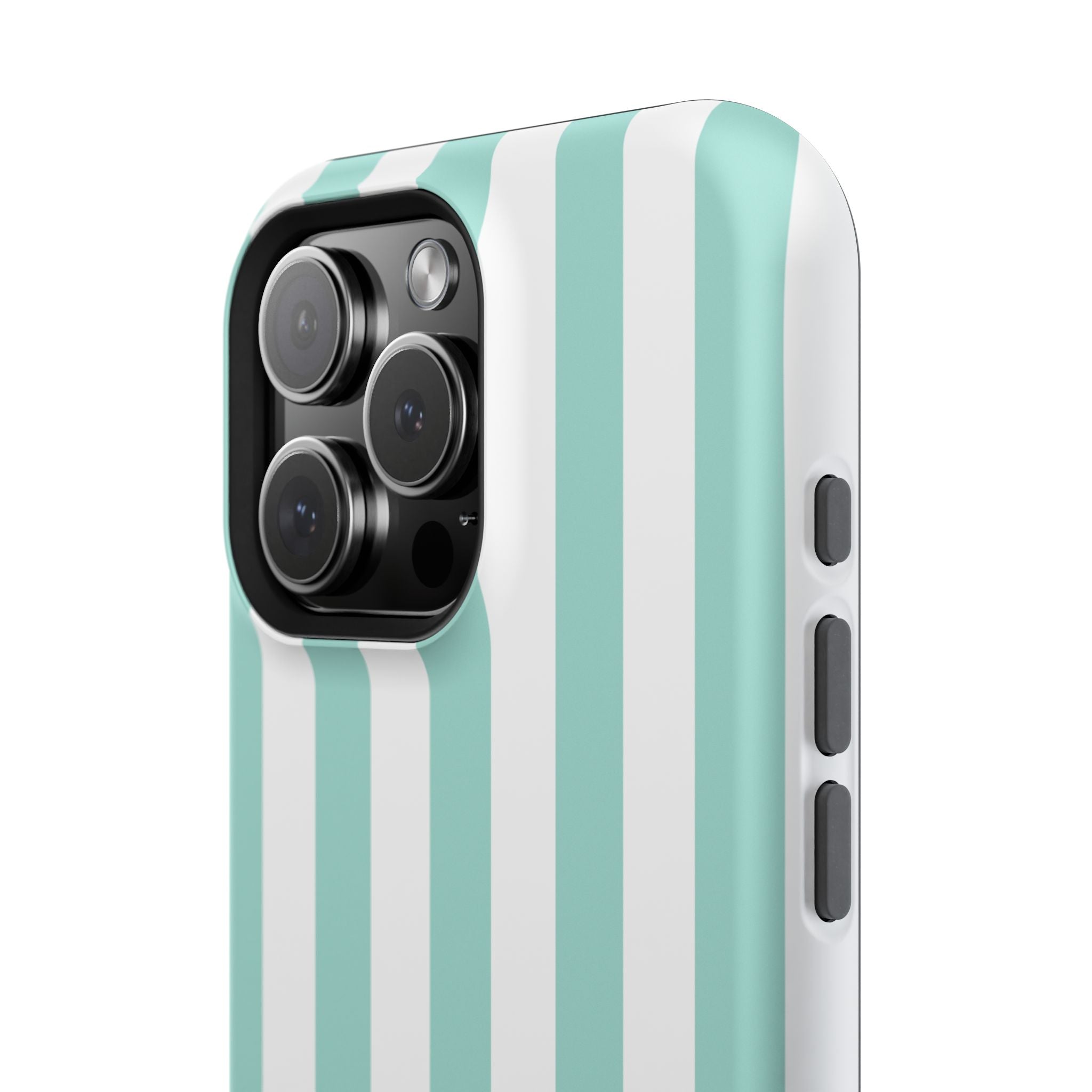 Teal Beach Stripe Case
