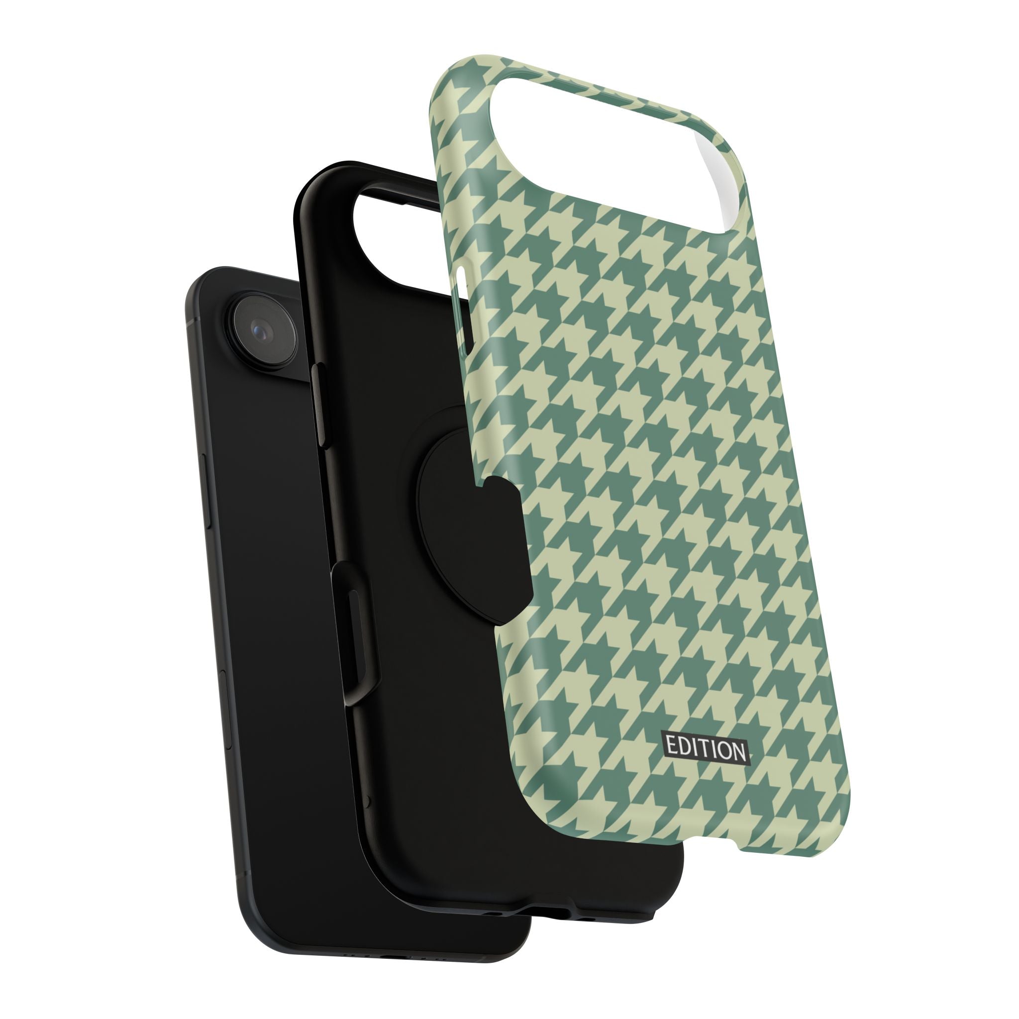 Key Lime Pie Houndstooth Case