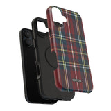 Red Plaid Case