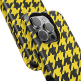 Yellow Houndstooth Case