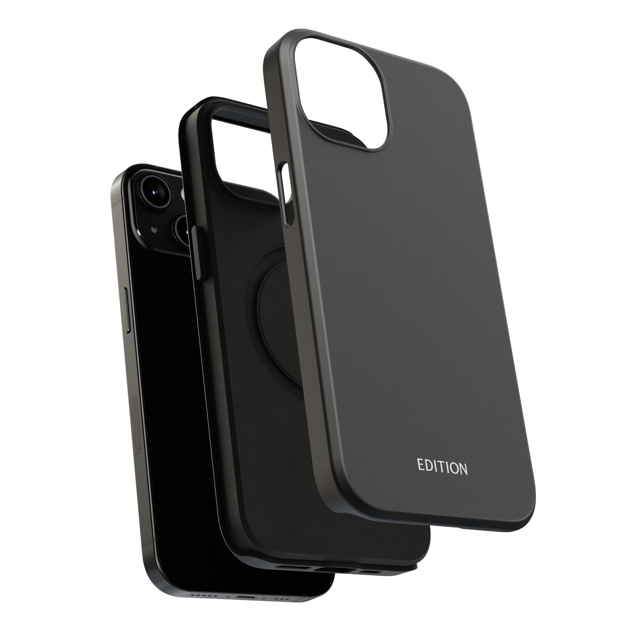 Plain Black Solid Case