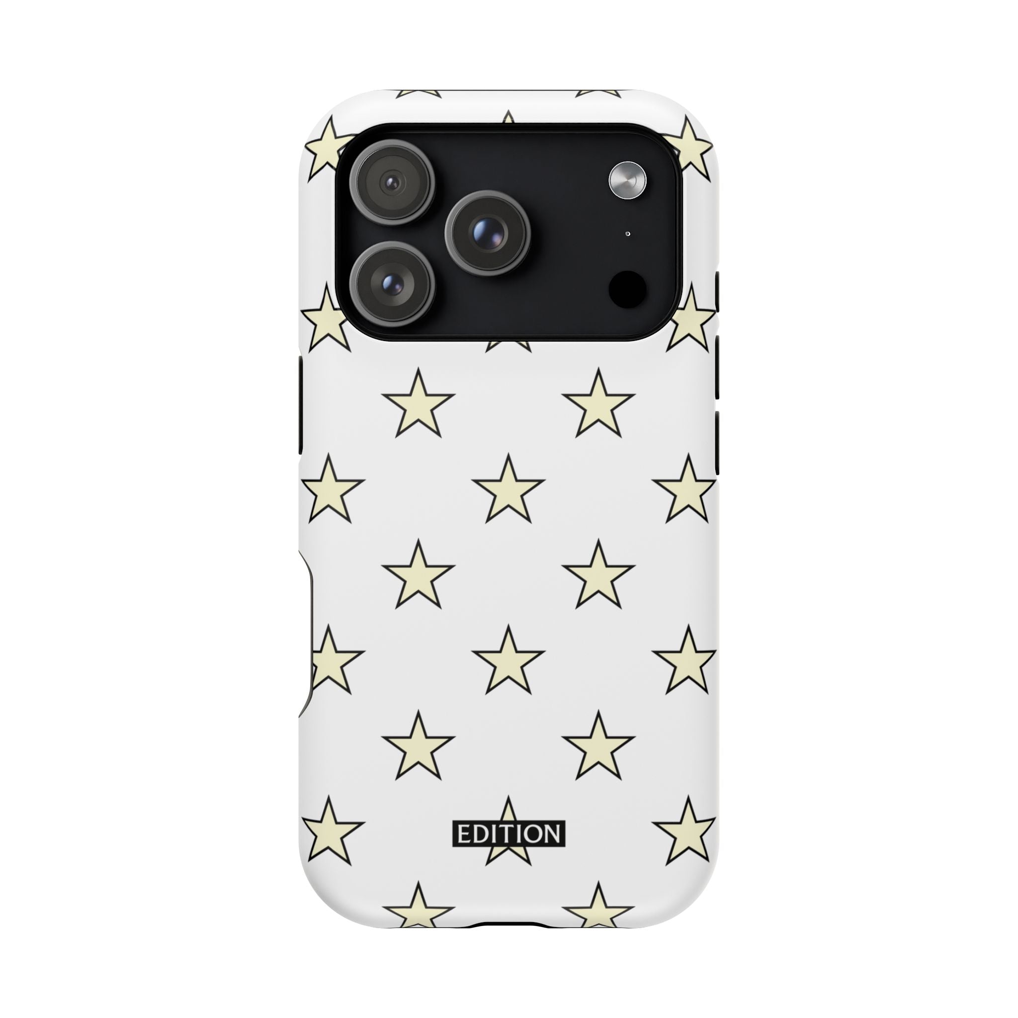 Yellow and White Star Case