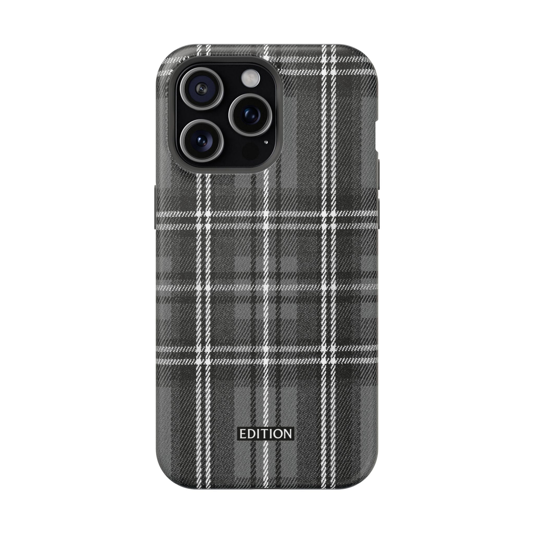 Grey Plaid Case