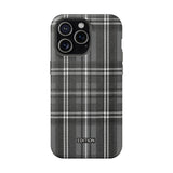 Grey Plaid Case