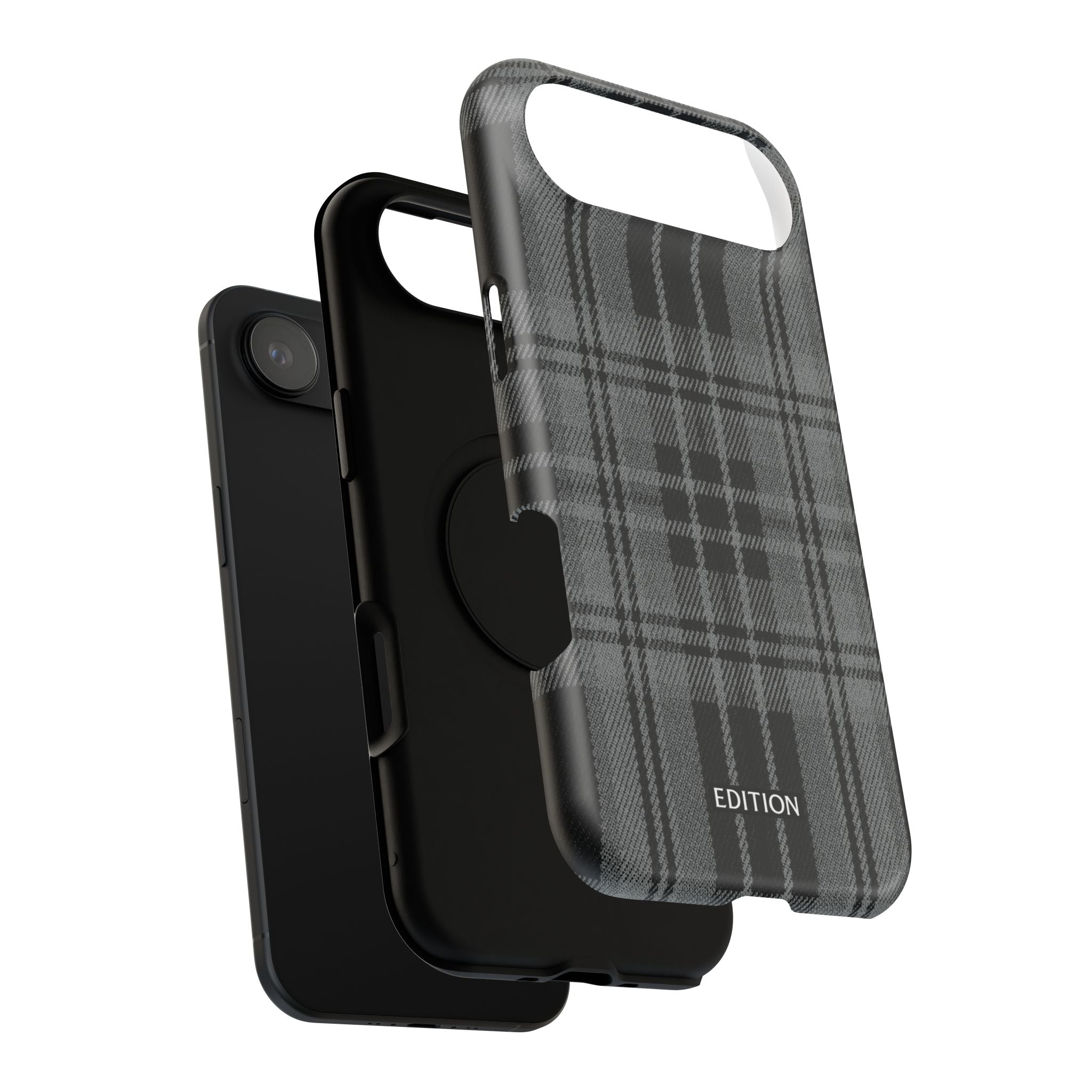 Black Plaid Case