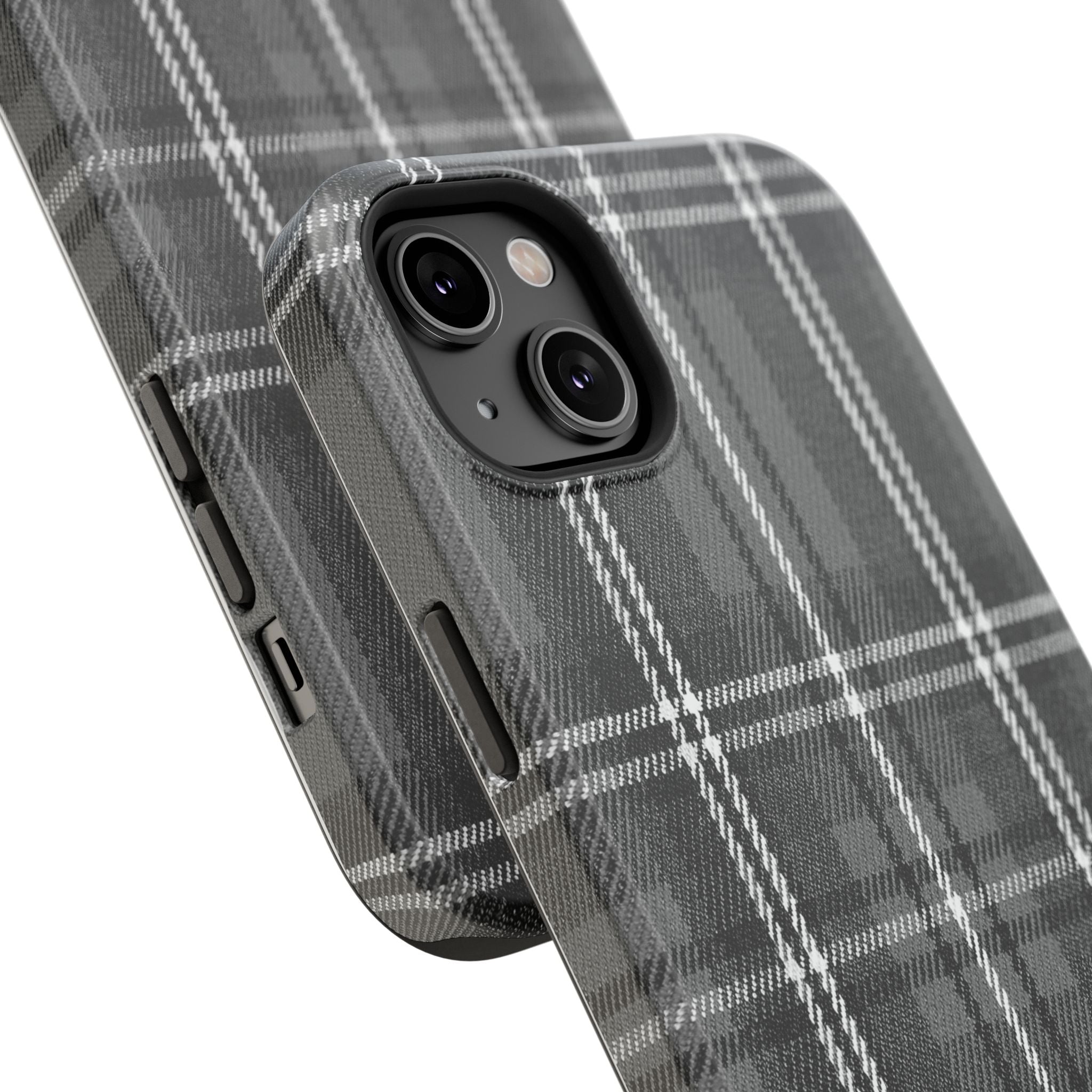 Grey Plaid Case