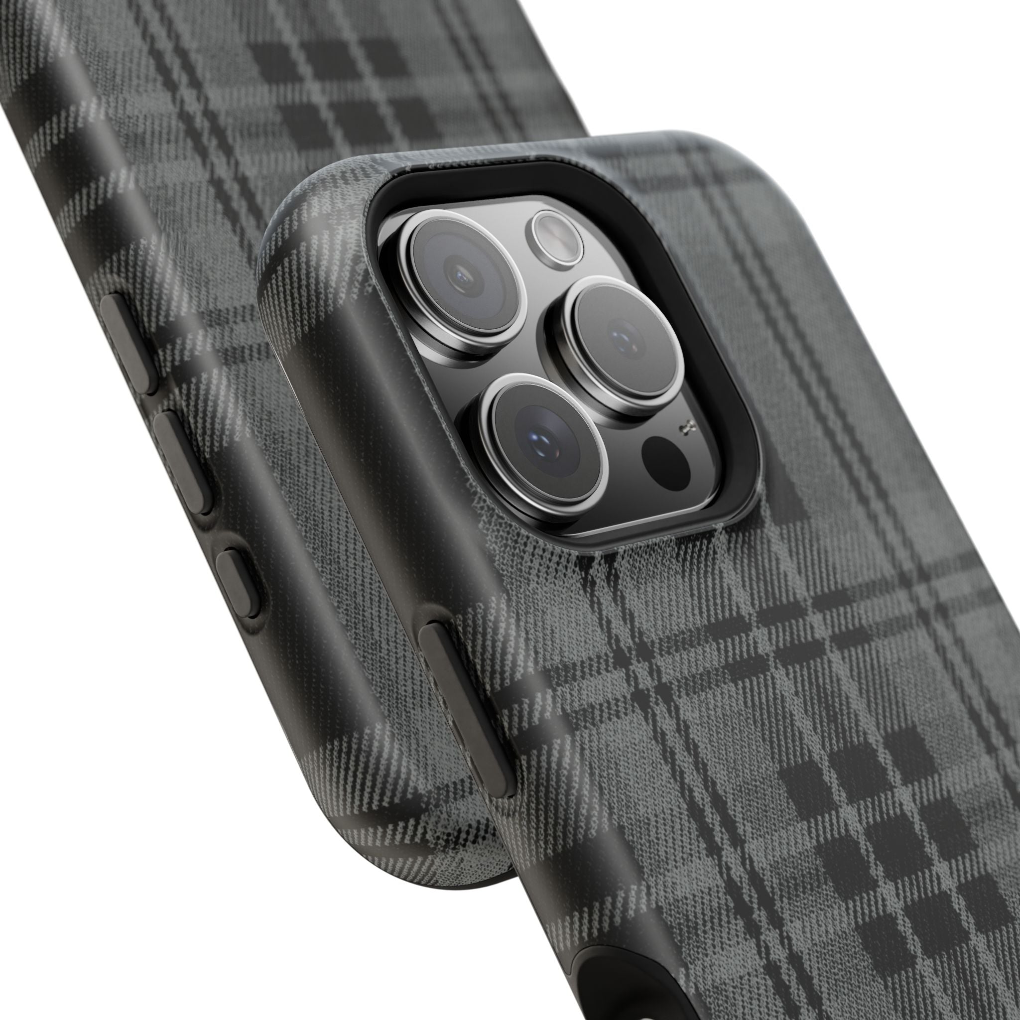 Black Plaid Case