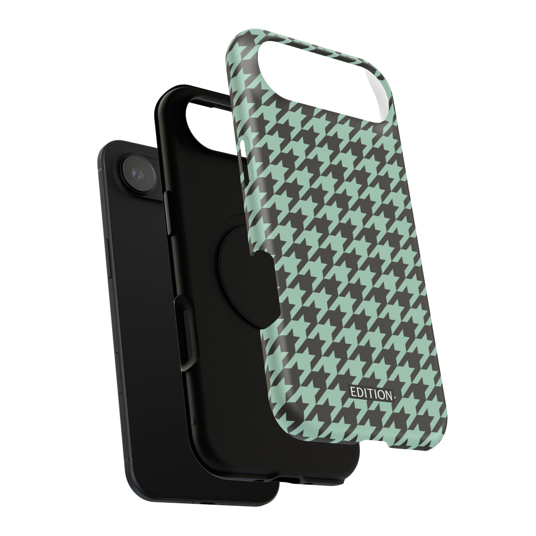 Mint Chip Houndstooth Case