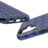 Blue Houndstooth Case