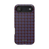 Grape Soda Houndstooth Case