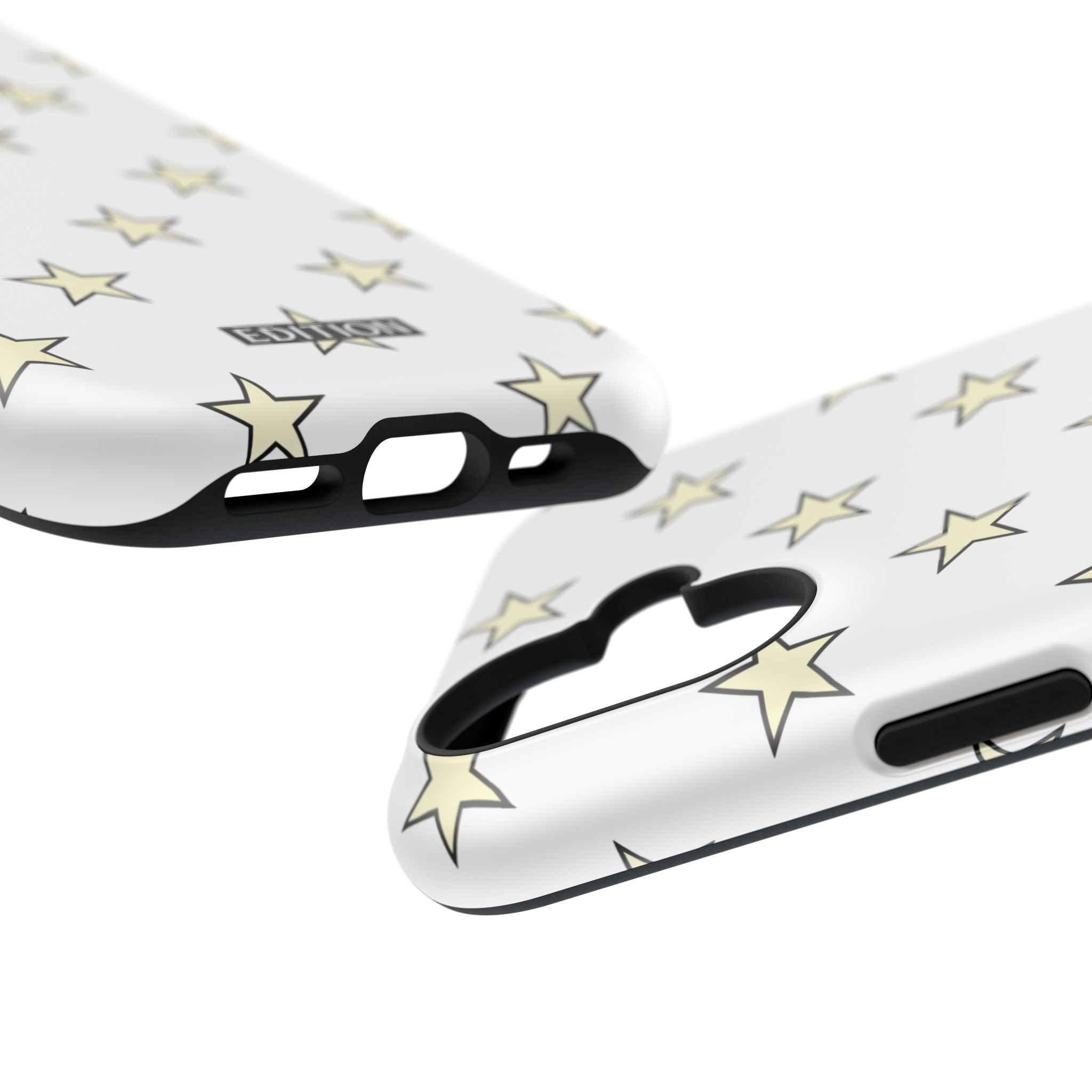 Yellow and White Star Case