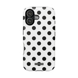 Black and White Polka Dot Case