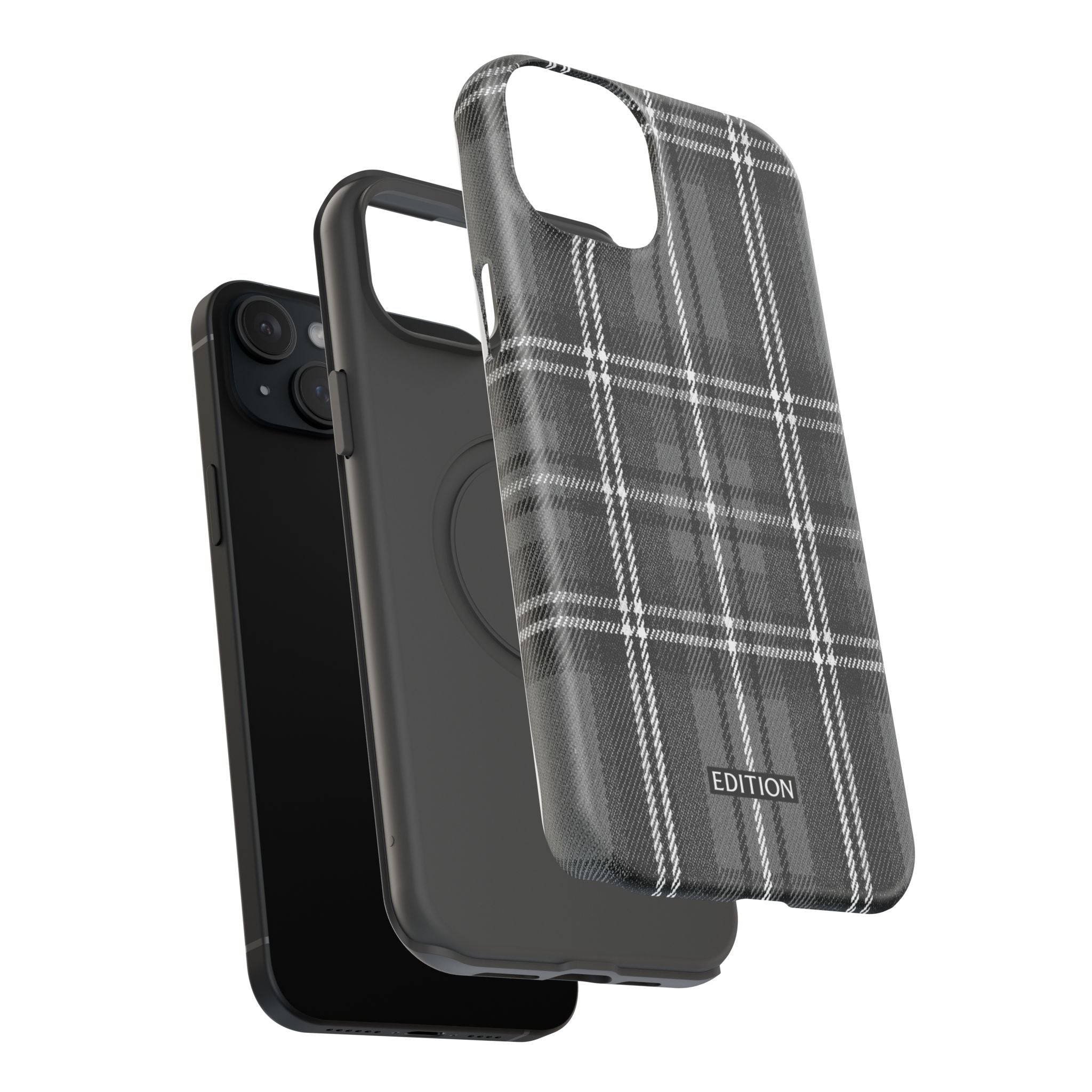 Grey Plaid Case