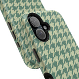 Key Lime Pie Houndstooth Case