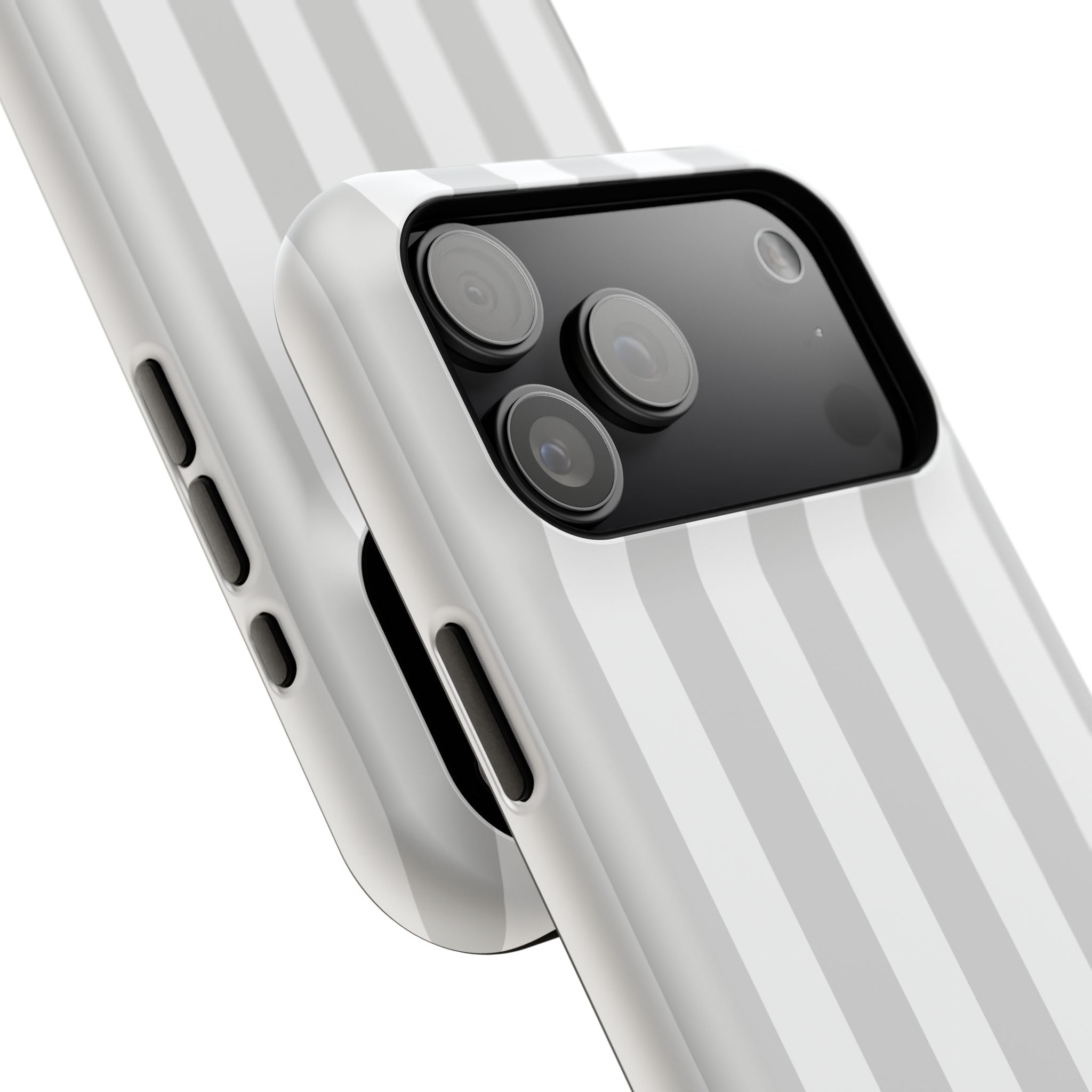 Grey Beach Stripe Case