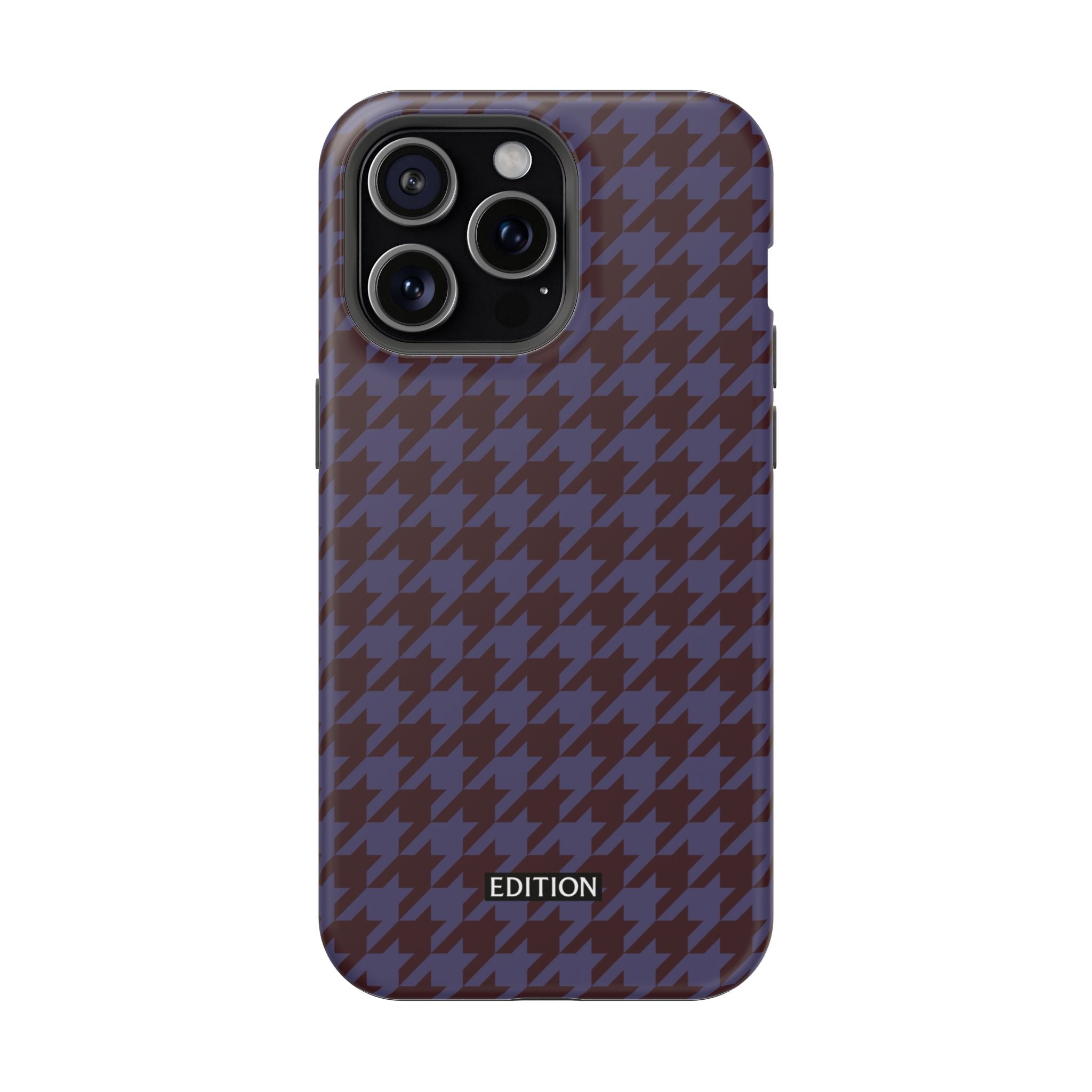 Grape Soda Houndstooth Case