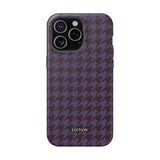 Grape Soda Houndstooth Case
