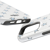 Blue and White Star Case