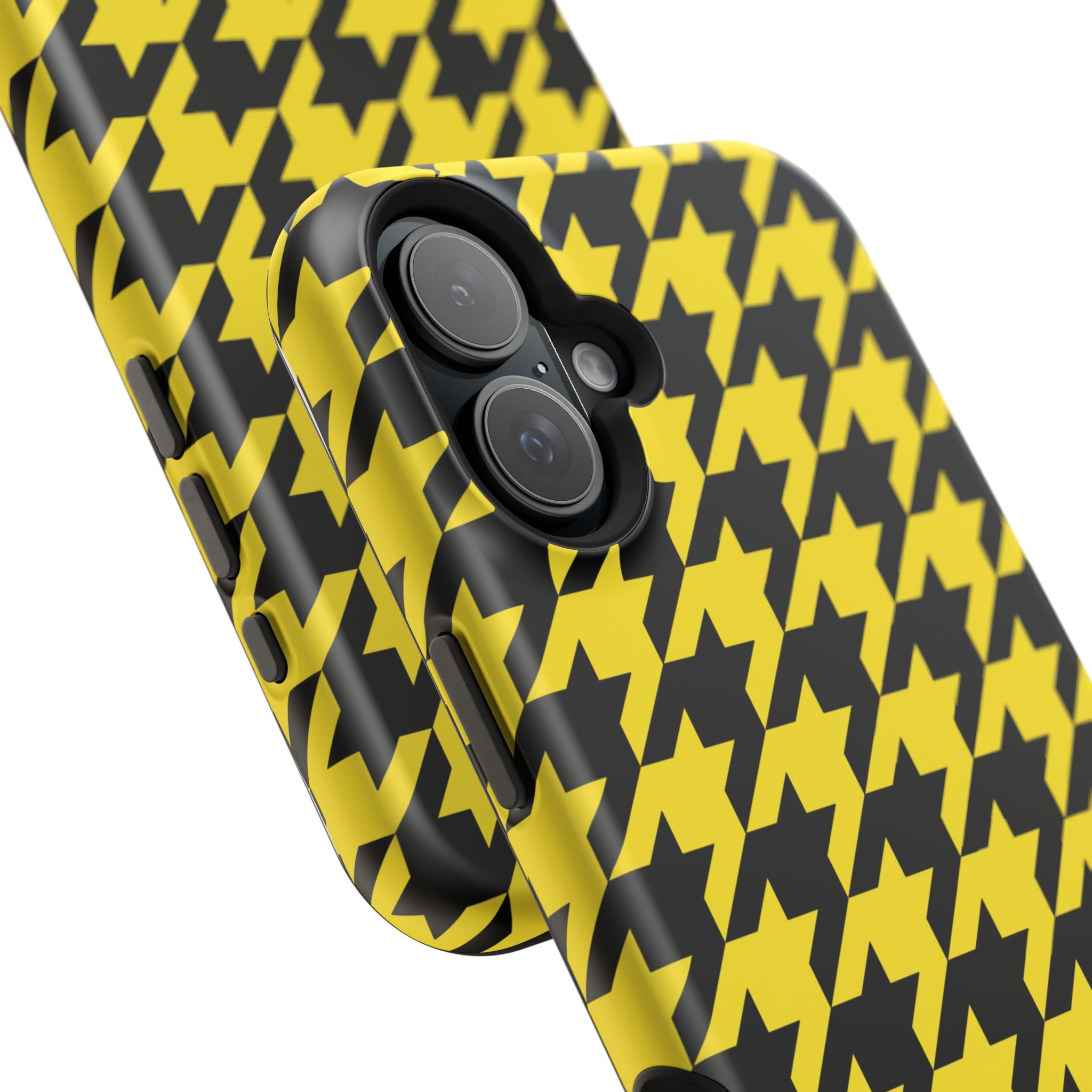 Yellow Houndstooth Case