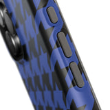 Blue Houndstooth Case