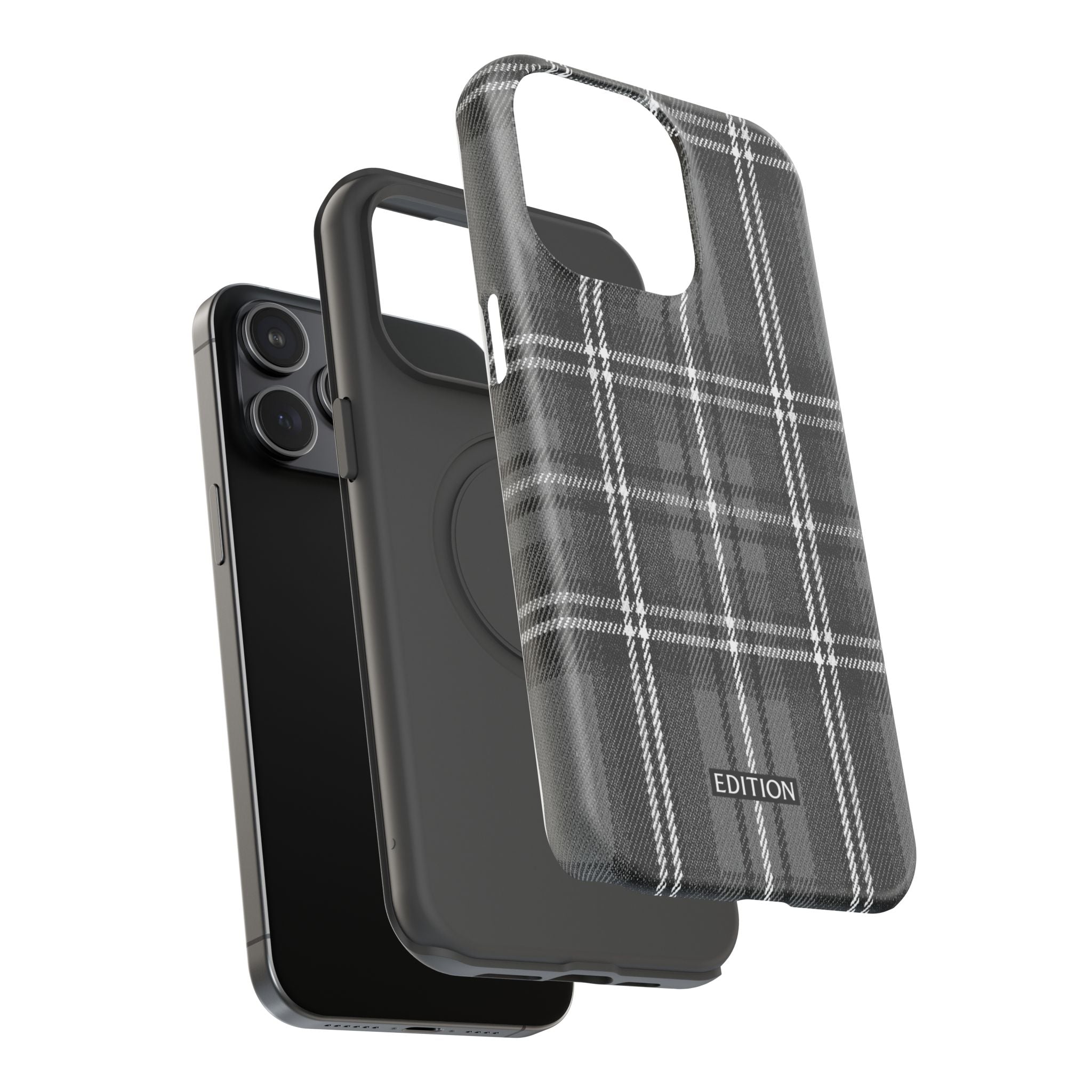 Grey Plaid Case