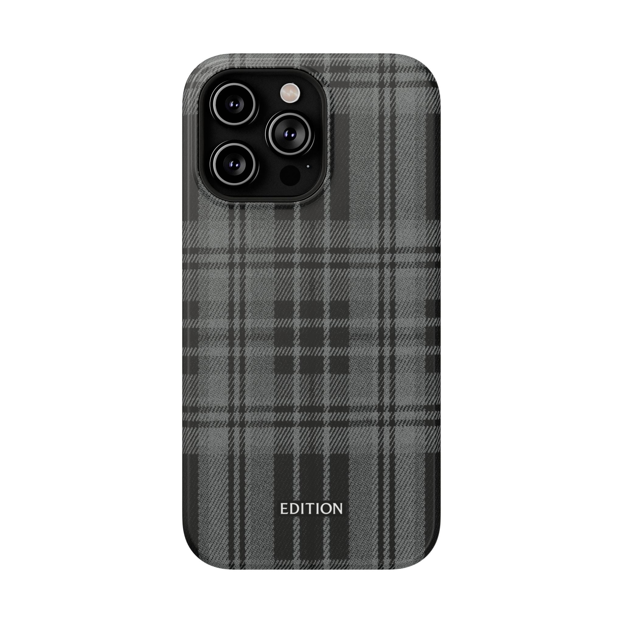 Black Plaid Case