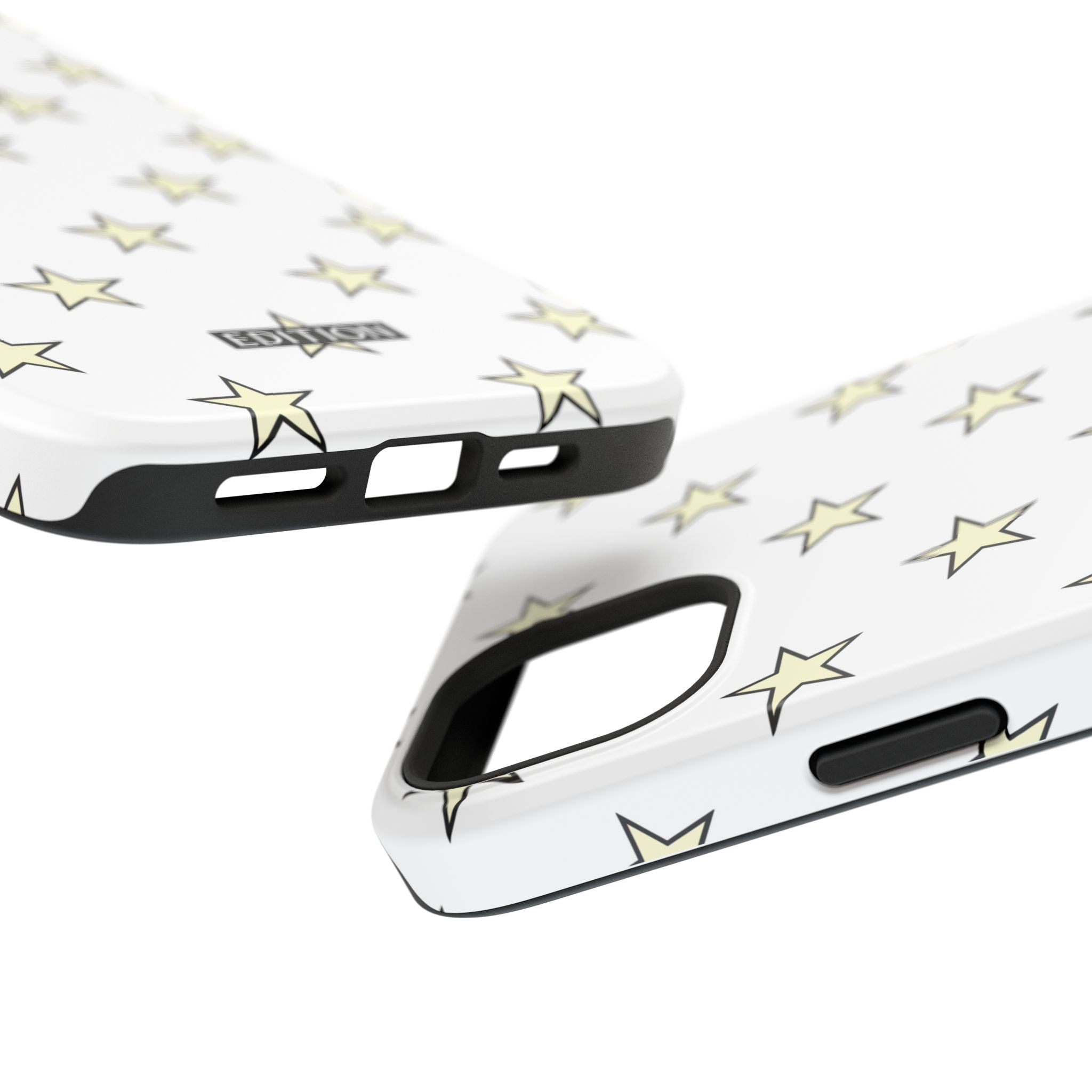 Yellow and White Star Case
