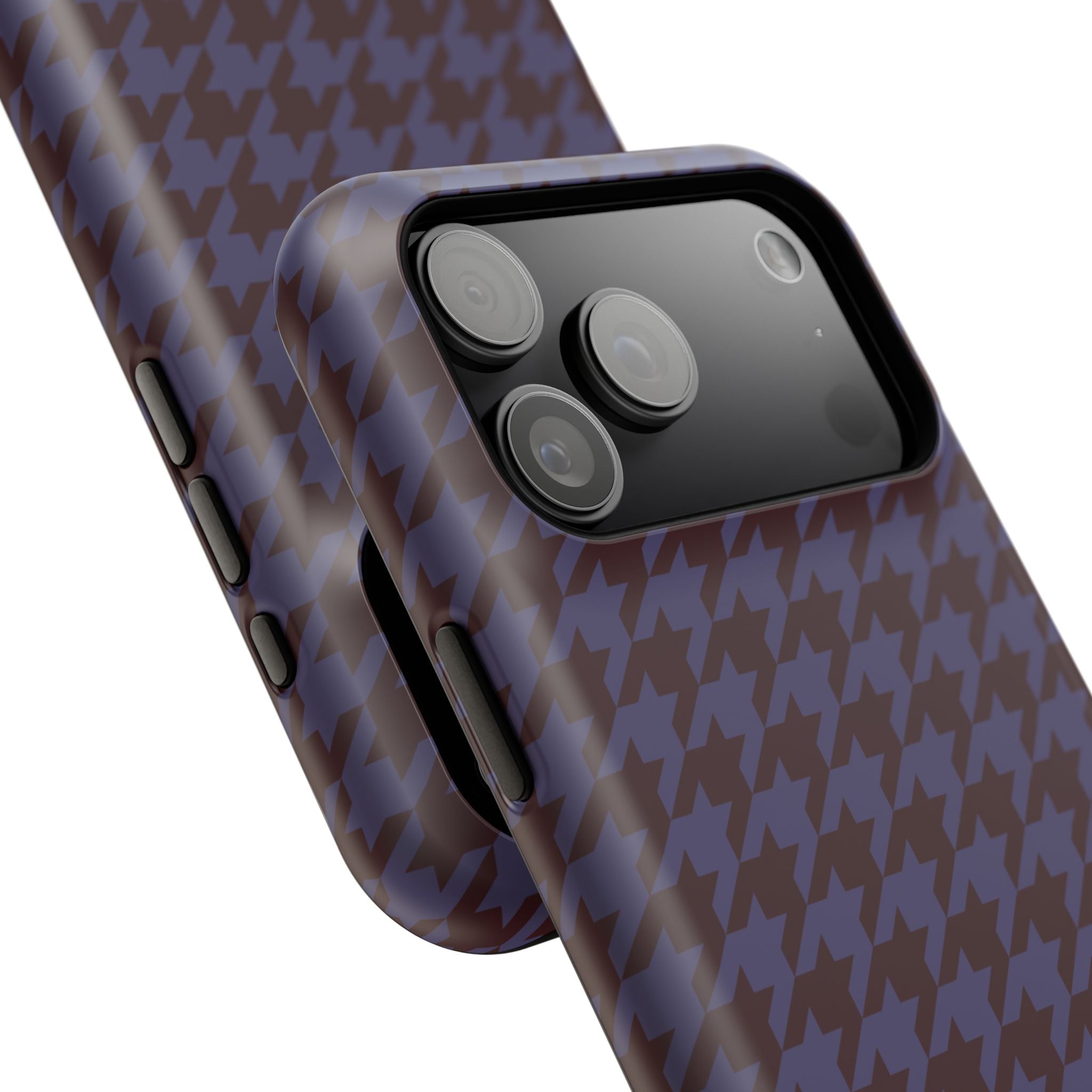 Grape Soda Houndstooth Case
