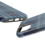 Navy Plaid Case