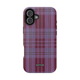 Magenta Plaid Case