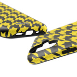 Yellow Houndstooth Case