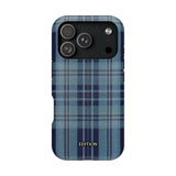 Navy Plaid Case
