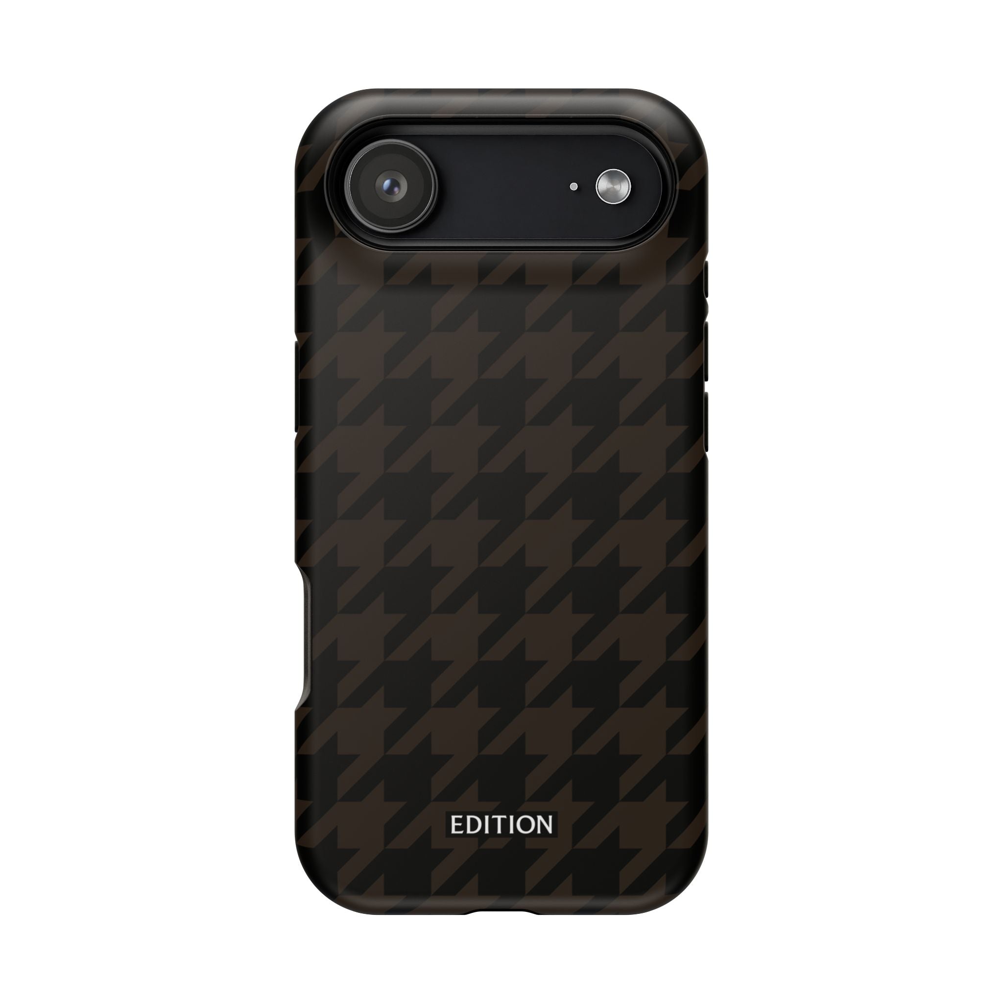 Brown Houndstooth Case