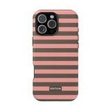 Peach Stripe Case