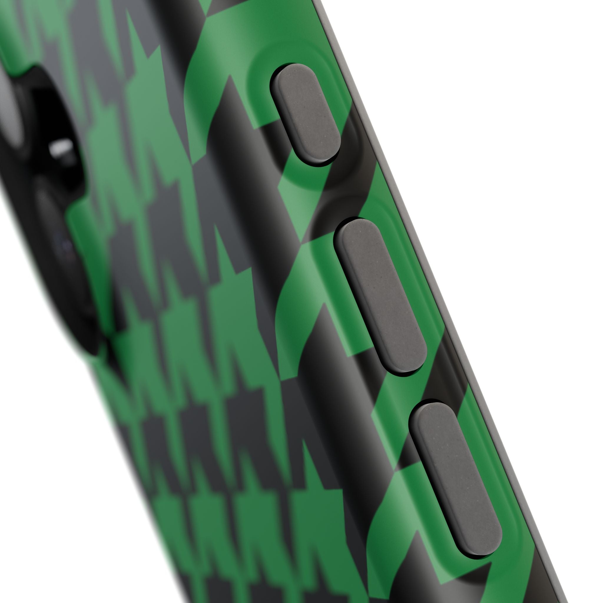 Green Houndstooth Case